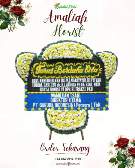 Papan Bunga Duka Pengarom