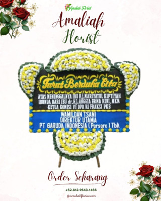 Papan Bunga Duka di Pengarom