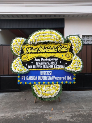Papan Bunga Duka di Pengarom
